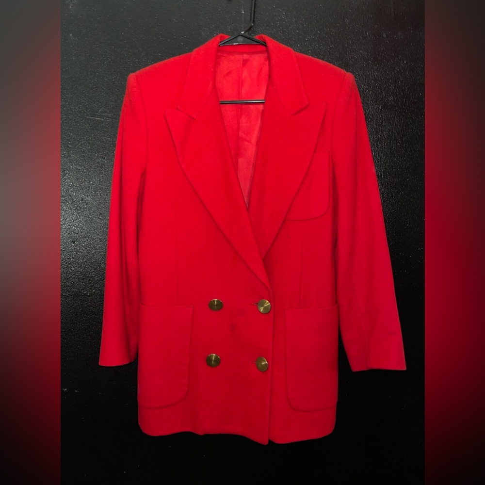 VINTAGE RED BLAZER - NORDSTROM 70s